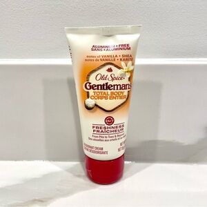 🔵3/$25 NEW Old Spice Gentleman’s Total Body Aluminum Free Deodorant Cream